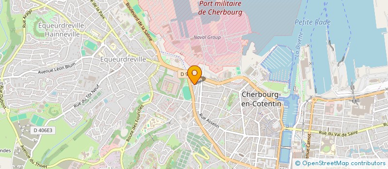 localisation de l'entreprise MADAME CELINE DOUAT  CHERBOURG-EN-COTENTIN