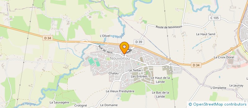 localisation de l'entreprise MADAME CELINE DOUSSOT  NOUVOITOU