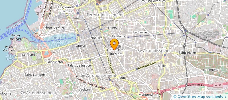 localisation de l'entreprise MADAME CELINE DRIDJI  MARSEILLE