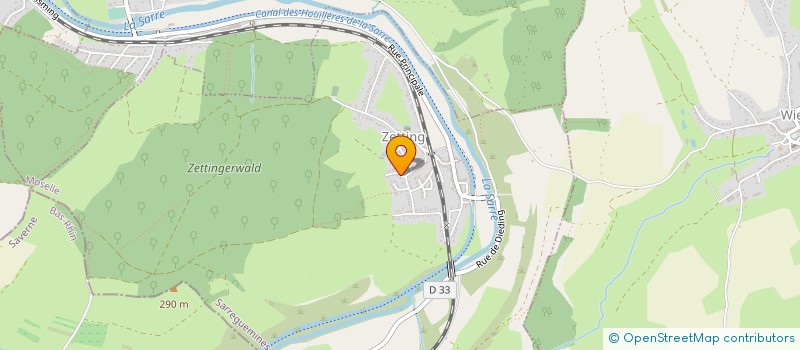 localisation de l'entreprise MADAME CELINE DROSS  ZETTING