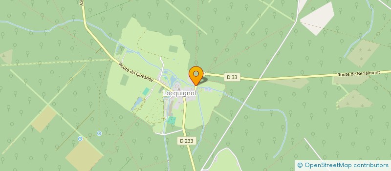 localisation de l'entreprise MADAME CELINE DRUESNE  LOCQUIGNOL