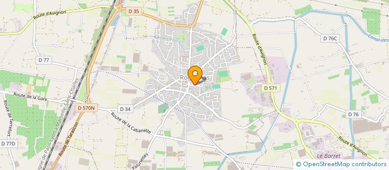 localisation de l'entreprise MADAME CELINE DRUMEZ  ROGNONAS