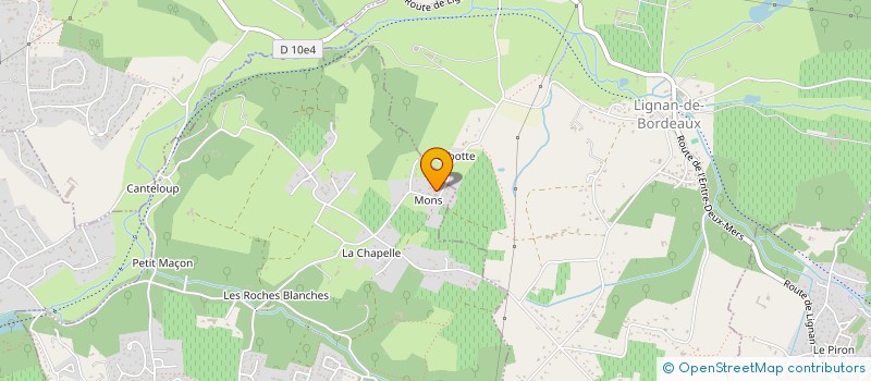 localisation de l'entreprise MADAME CELINE DUBERNARD  CENAC