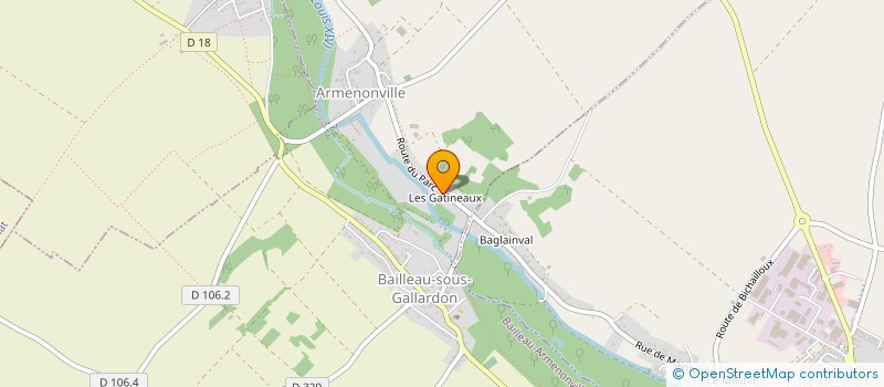 localisation de l'entreprise MADAME CELINE DUBOIS à BAILLEAU-ARMENONVILLE