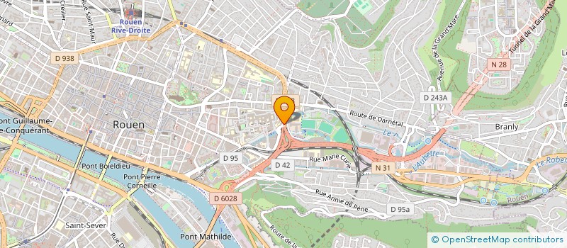 localisation de l'entreprise MADAME CELINE DUBRAY  ROUEN