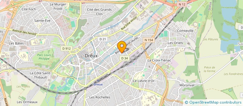 localisation de l'entreprise MADAME CELINE DUBUC à DREUX