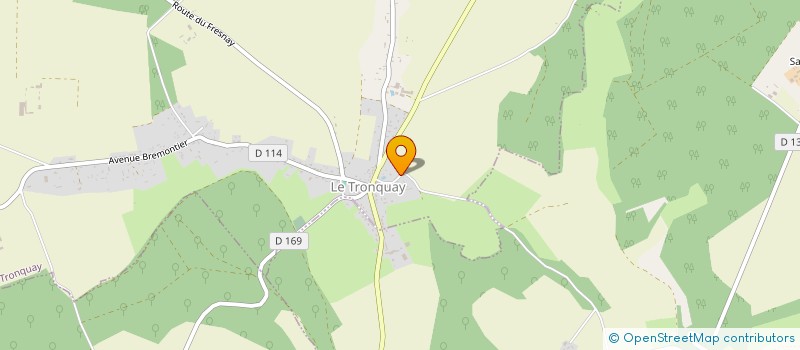 localisation de l'entreprise MADAME CELINE DUFOUR  LYONS-LA-FORET