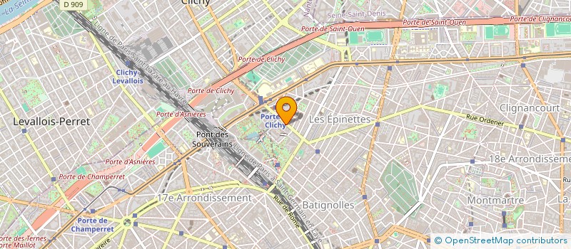 localisation de l'entreprise MADAME CELINE DUMAS  PARIS