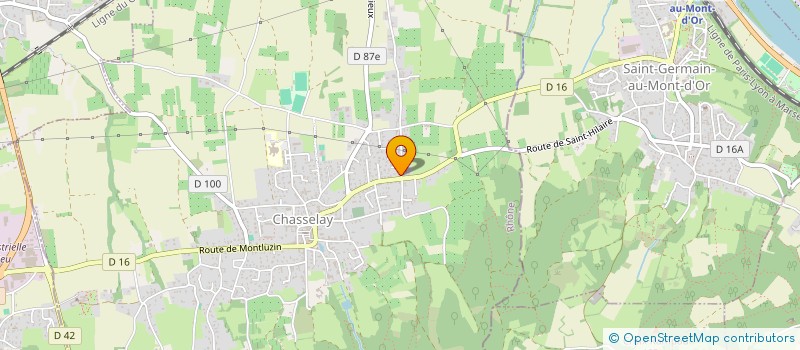 localisation de l'entreprise MADAME CELINE DUMONTET  ANSE