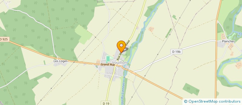 localisation de l'entreprise MADAME CELINE DUPIN  VOUILLON