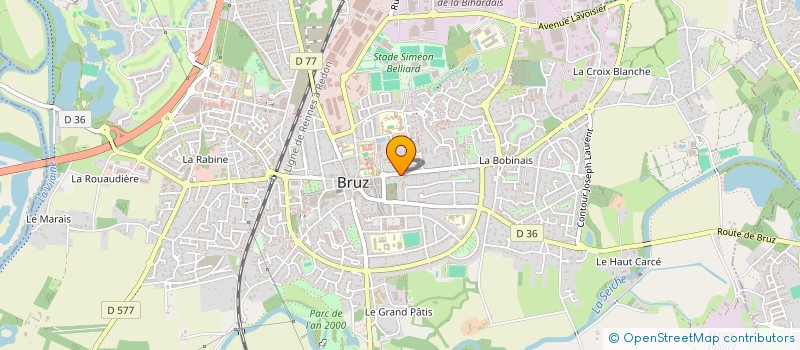 localisation de l'entreprise MADAME CELINE DUPRE  SAINT-PIERRE-DE-CHIGNAC