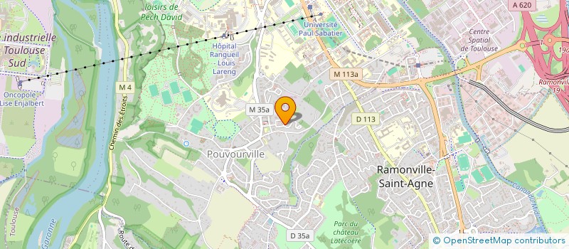 localisation de l'entreprise MADAME CELINE DUPUIS à TOULOUSE