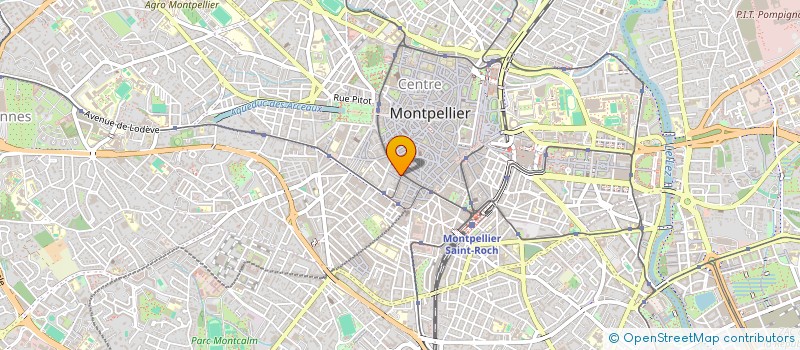 localisation de l'entreprise MADAME CELINE DURAND à MONTPELLIER