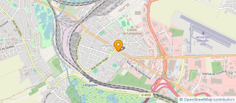 localisation de l'entreprise MADAME CELINE DURAND  AMIENS