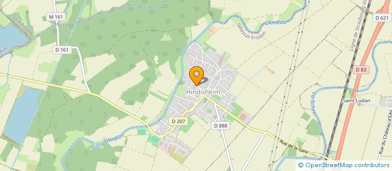 localisation de l'entreprise MADAME CELINE DUTOT  HINDISHEIM