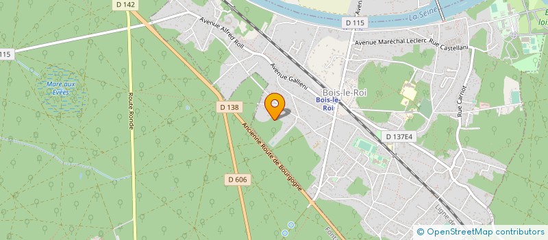 localisation de l'entreprise MADAME CELINE DUVERNOY  BOIS-LE-ROI