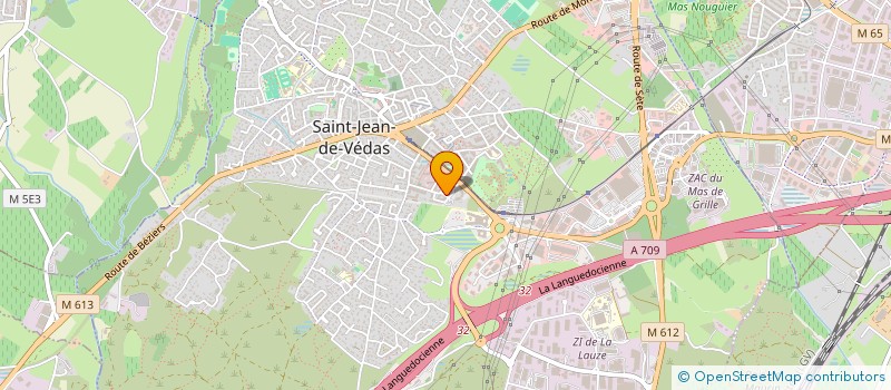 localisation de l'entreprise MADAME CELINE DYCKE à SAINT-JEAN-DE-VEDAS