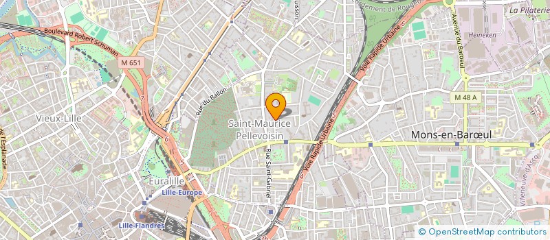 localisation de l'entreprise MADAME CELINE EDRU  LILLE
