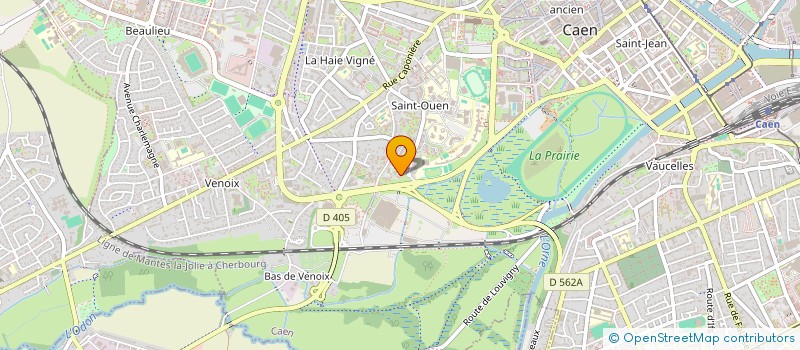 localisation de l'entreprise MADAME CELINE EHRET  CAEN