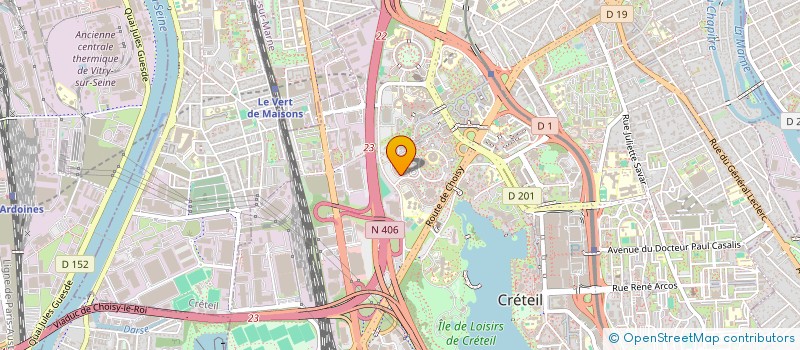 localisation de l'entreprise MADAME CELINE ELEONORE IGLESIAS à CRETEIL