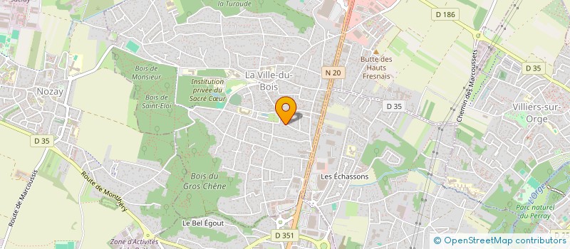 localisation de l'entreprise MADAME CELINE EMERY à LA VILLE-DU-BOIS