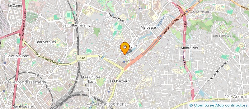 localisation de l'entreprise MADAME CELINE ERETEO à MARSEILLE