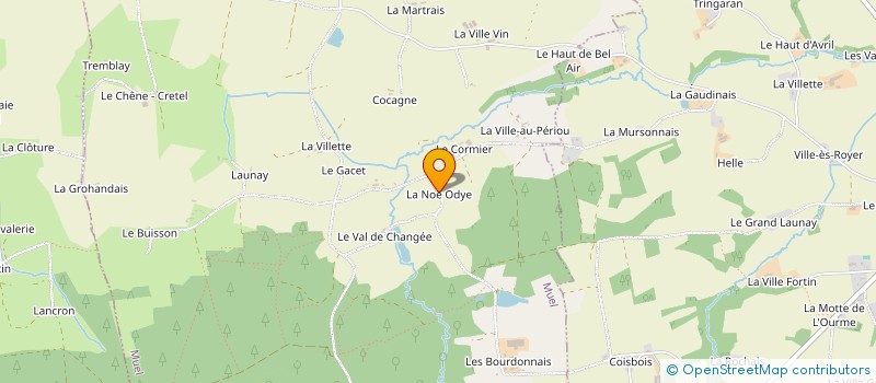 localisation de l'entreprise MADAME CELINE ERNOULT  MUEL