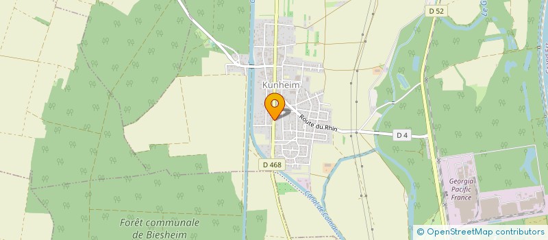 localisation de l'entreprise MADAME CELINE ERTLE  PORTE DU RIED