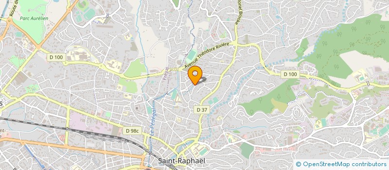 localisation de l'entreprise MADAME CELINE ESNAULT  SAINT-RAPHAEL