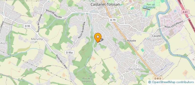 localisation de l'entreprise MADAME CELINE ETIENNE à CASTANET-TOLOSAN