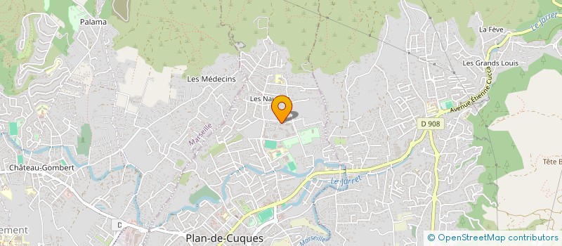 localisation de l'entreprise MADAME CELINE FABRE  LA GARDE