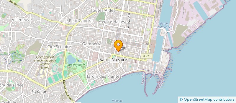 localisation de l'entreprise MADAME CELINE FAIVE LARCHEVEQUE à SAINT-NAZAIRE