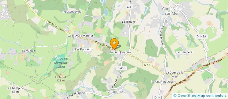 localisation de l'entreprise MADAME CELINE FALCINELLI  PERIERS-EN-AUGE