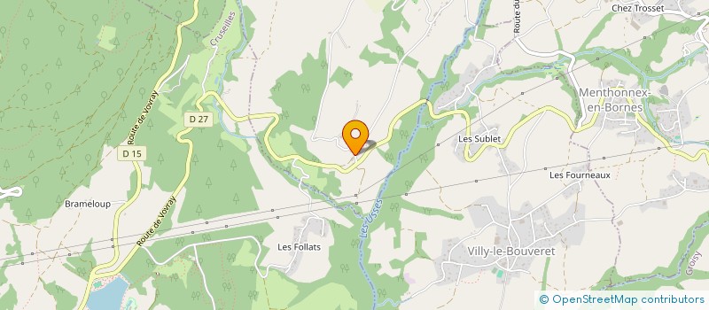 localisation de l'entreprise MADAME CELINE FALCONNET  VOVRAY-EN-BORNES