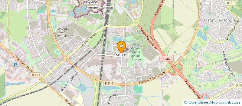 localisation de l'entreprise MADAME CELINE FALFERI  SERRIS