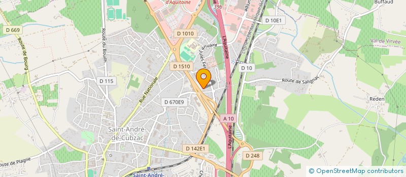 localisation de l'entreprise MADAME CELINE FARROUIL  SAINT-ANDRE-DE-CUBZAC