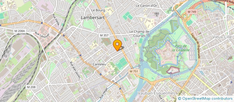 localisation de l'entreprise MADAME CELINE FAUGOUIN à LAMBERSART