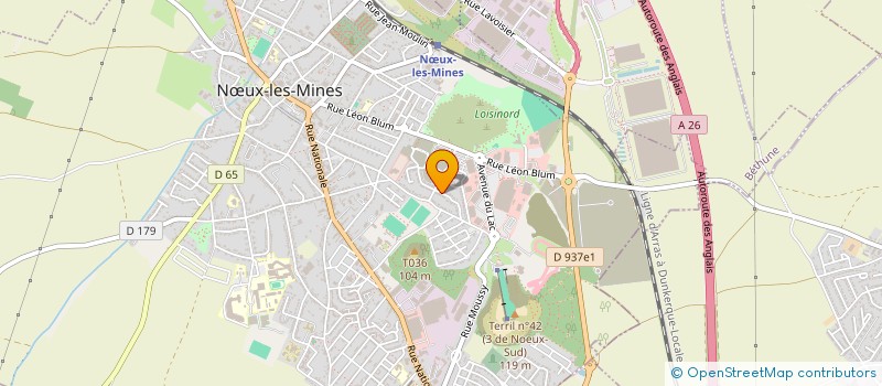 localisation de l'entreprise MADAME CELINE FAVIER  NUX-LES-MINES