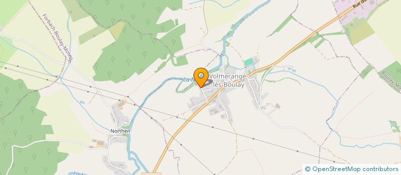 localisation de l'entreprise MADAME CELINE FEIT  VOLMERANGE-LES-BOULAY