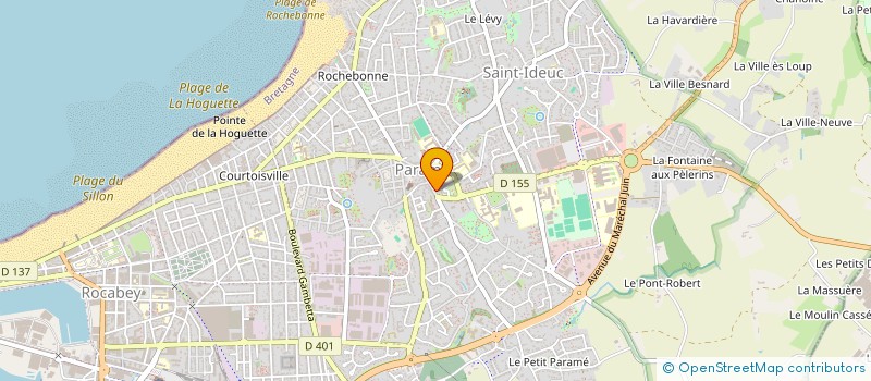 localisation de l'entreprise MADAME CELINE FERET  SAINT-MALO