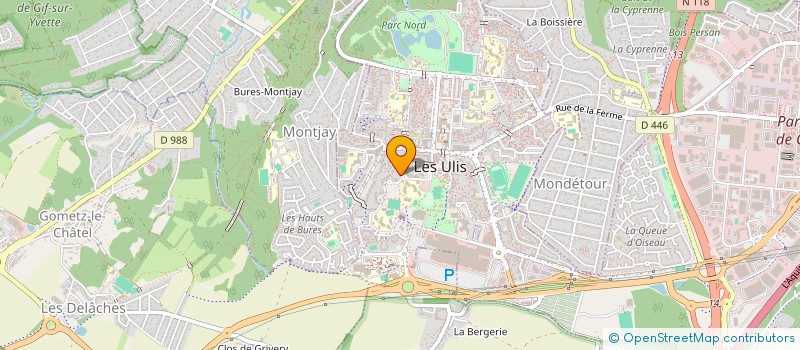 localisation de l'entreprise MADAME CELINE FERHAT à LES ULIS
