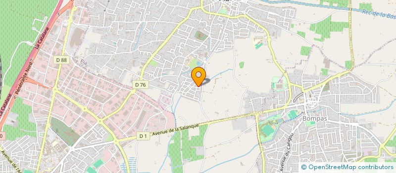 localisation de l'entreprise MADAME CELINE FERRARI  PIA