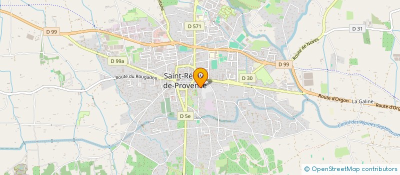 localisation de l'entreprise MADAME CELINE FERRARIS à SAINT-REMY-DE-PROVENCE