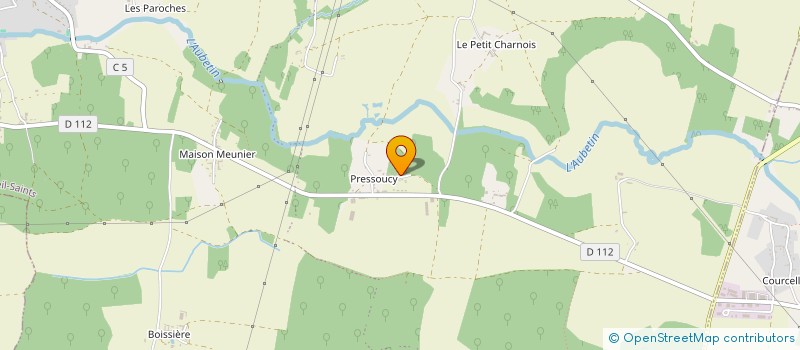 localisation de l'entreprise MADAME CELINE FERREIRA CAMPOS  BEAUTHEIL-SAINTS