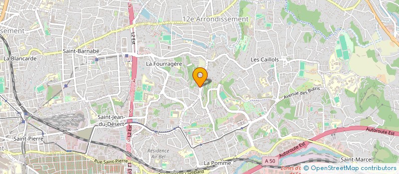 localisation de l'entreprise MADAME CELINE FERRERES à MARSEILLE