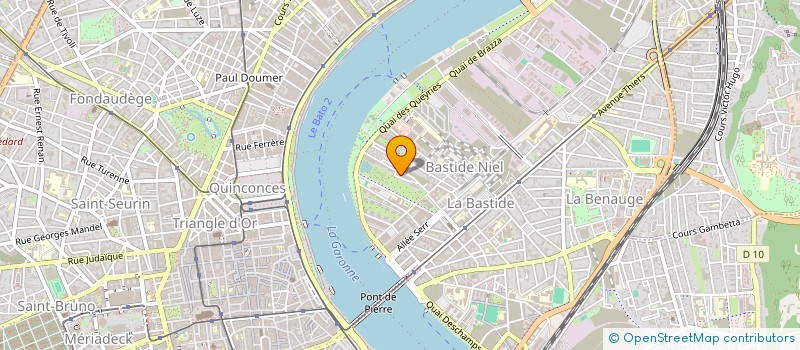 localisation de l'entreprise MADAME CELINE FERRIER  BORDEAUX