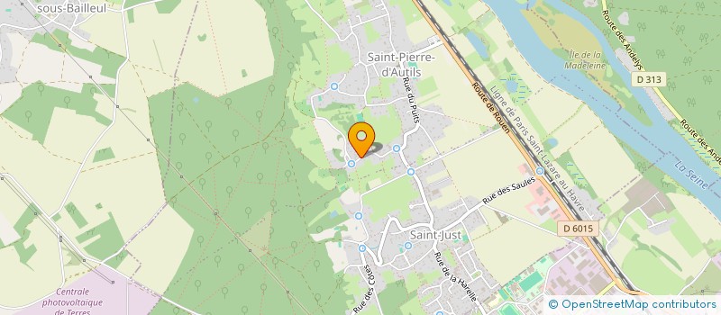 localisation de l'entreprise MADAME CELINE FERRON  LA CHAPELLE-LONGUEVILLE