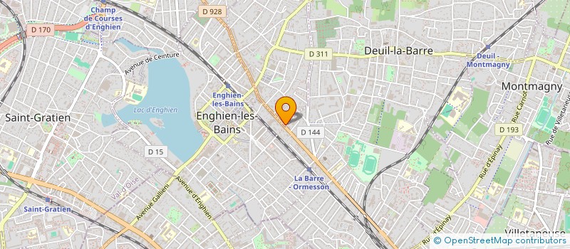 localisation de l'entreprise MADAME CELINE FESTAZ  MONTMORENCY