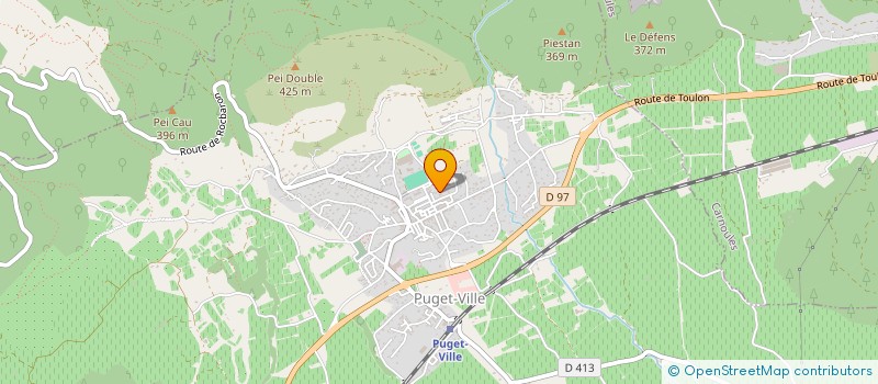 localisation de l'entreprise MADAME CELINE FEVRE  PUGET-VILLE