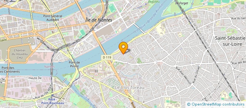 localisation de l'entreprise MADAME CELINE FIEGEL à NANTES